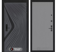 Входная дверь LEOLAB 29 - Серый рельеф софт