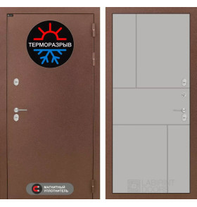 Входная дверь Термо Магнит 21 - Грей софт