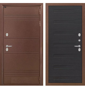 Входная дверь Термо Лайт 14 - Эковенге горизонтальный