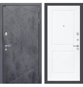 Входная дверь LOFT 11 - Белый софт