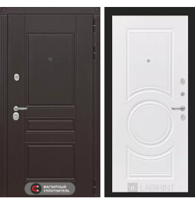 Входная дверь Мегаполис 23 - Белый софт