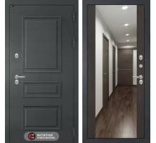 Входная дверь Атлантик с зеркалом Максимум - Венге