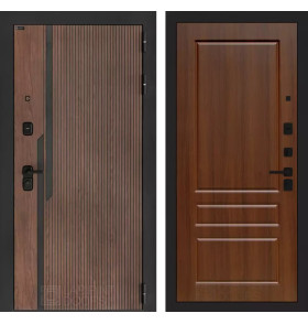 Входная дверь KARMINA 03 - Орех бренди
