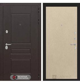 Входная дверь Мегаполис 05 - Венге светлый