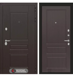 Входная дверь Мегаполис 03 - Орех премиум