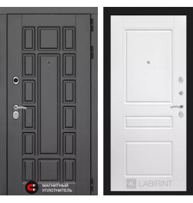 Входная дверь Нью-Йорк 03 - Белый софт