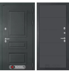 Входная дверь Атлантик 13 - Графит софт