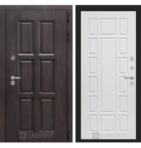 Входная дверь Лондон 12 - Белое дерево