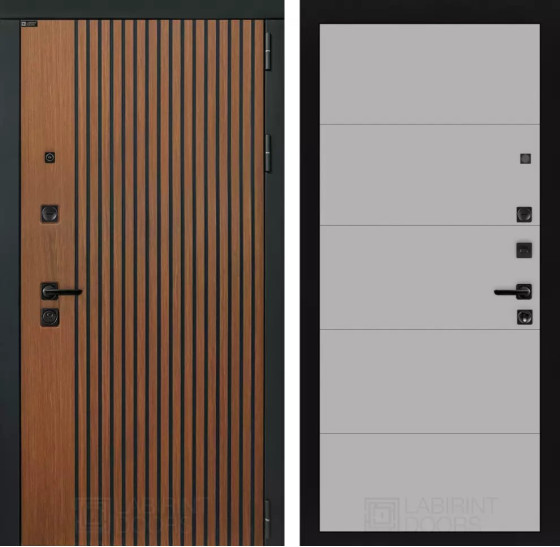 Входная дверь STORM 13 - Грей софт | Декоративная МДФ панель 10 мм в цвете 