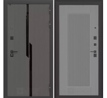 Входная дверь CARBON 30 - Серый рельеф софт