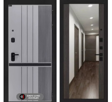 Входная дверь SKYLAB с Зеркалом Максимум - Венге