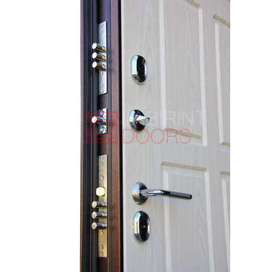 Входная дверь Термо Магнит 15 - Алмон 25 | Металл с 2-х слойным покрытием. 1 слой - цинкосодержащий грунт, 2 слой - покраска 