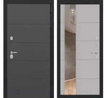 Входная дверь ART с Зеркалом 19 - Грей софт