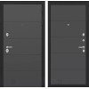 Входная дверь ART 13 - Графит софт | Современная декоративная MDF панель 10 мм, цвет 