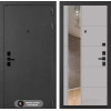 Входная дверь ACUSTICLAB с Зеркалом 19 - Грей софт | Металл с матовым покрытием 