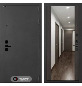 Входная дверь ACUSTICLAB с Зеркалом Максимум - Венге