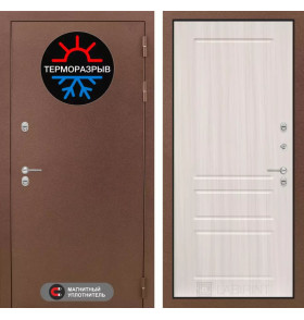 Входная дверь Термо Магнит 03 - Сандал белый