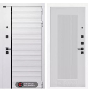 Входная дверь ROYAL 30 - Белый рельеф софт