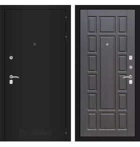 Входная дверь CLASSIC шагрень черная 12 - Венге