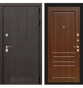 Входная дверь URBAN 03 - Орех бренди