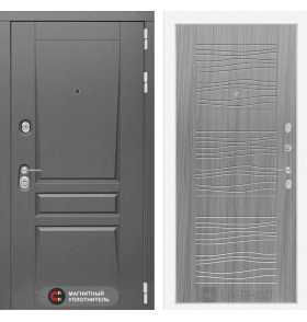 Входная дверь Платинум 06 - Сандал серый