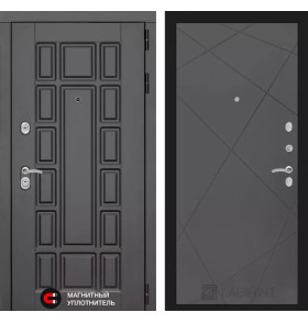 Входная дверь Нью-Йорк 24 - Графит софт