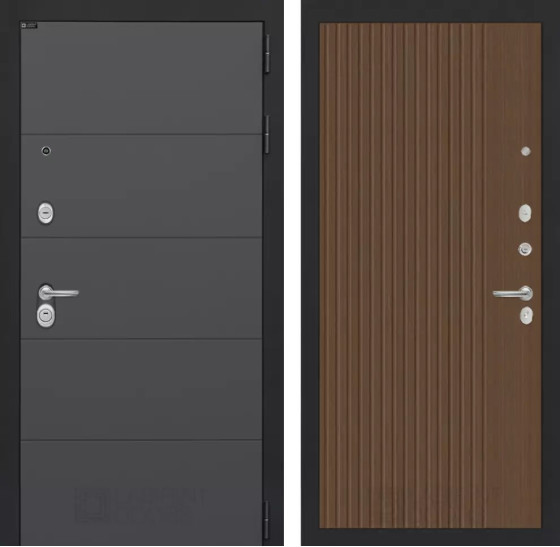 Входная дверь ART 29 - Дуб кантри темный | Современная декоративная MDF панель 10 мм, цвет 