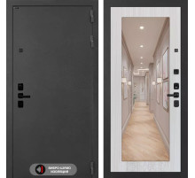 Входная дверь ACUSTICLAB с Зеркалом 18 - Сандал белый