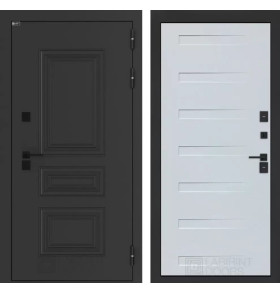 Входная дверь Аляска Лайт 14 - Дуб кантри белый горизонт