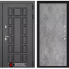 Входная дверь Нью-Йорк 24 - Бетон светлый | Декоративная MDF панель 16 мм с наличником, цвет 