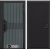 Входная дверь Смартлаб 29 - Черный кварц | Фрезерованная МДФ панель 10 мм, цвет 