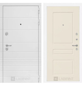 Входная дверь Трендо 03 - Крем софт