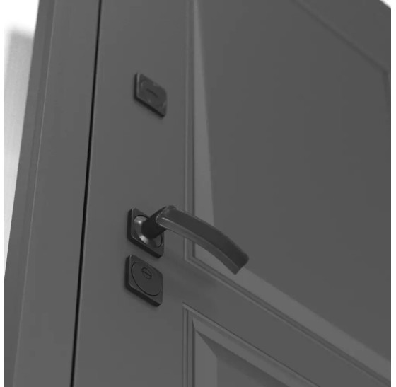 Входная дверь Орлеан 01 - Венге, стекло белое | Металлическая отделка методом давления на полотне