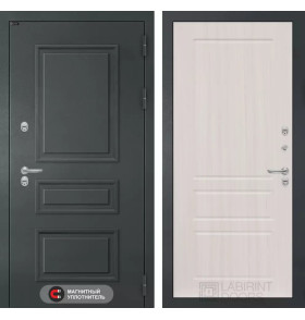 Входная дверь Атлантик 03 - Сандал белый