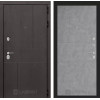 Входная дверь URBAN 21 - Бетон светлый | Стильная декоративная MDF панель 10 мм с наличником, цвет 