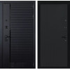 Входная дверь PIANO 29 - Черный кварц | Декоративная MDF панель 10 мм с наличниками, цвет 