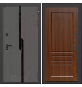 Входная дверь CARBON 03 - Орех бренди