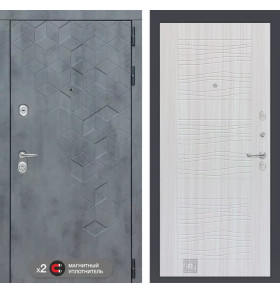 Входная дверь Бетон 06 - Сандал белый