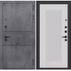 Входная дверь INFINITY 30 - Белый рельеф софт | Современная MDF панель 10 мм с наличником, цвет 