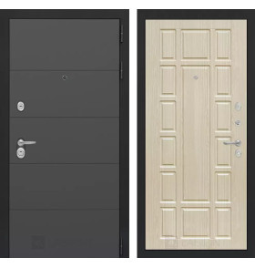 Входная дверь ART 12 - Беленый дуб