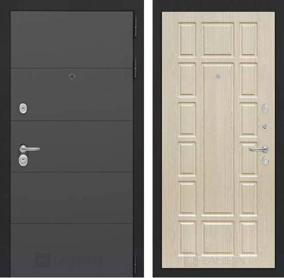 Входная дверь ART 12 - Беленый дуб | Современная декоративная MDF панель 10 мм, цвет 