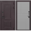Входная дверь Полярис лайт 21 - Грей софт | Металлическая отделка методом давления на полотне, 960х2050 мм (внешний 1130х2130 мм), 880х2050 мм (внешний 1050х2130 мм)