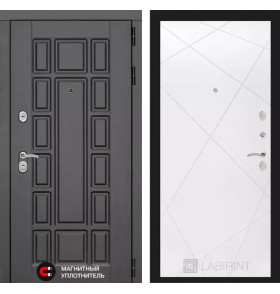 Входная дверь Нью-Йорк 24 - Белый софт