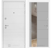 Входная дверь Трендо с Зеркалом 19 - Грей софт