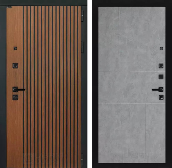 Входная дверь STORM 21 - Бетон светлый | Декоративная МДФ панель 10 мм в цвете 