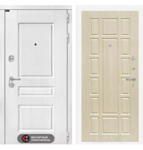 Входная дверь VERSAL 12 - Беленый дуб