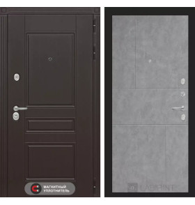 Входная дверь Мегаполис 21 - Бетон светлый