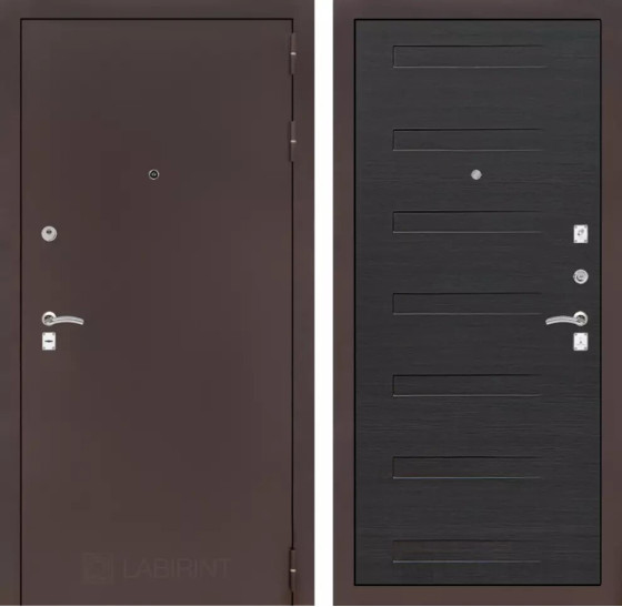 Входная дверь CLASSIC антик медный 14 - Эковенге | Металл с практичным покрытием 