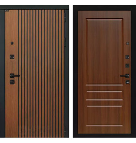 Входная дверь STORM 03 - Орех бренди