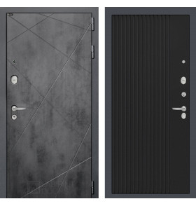 Входная дверь LOFT 29 - Черный кварц